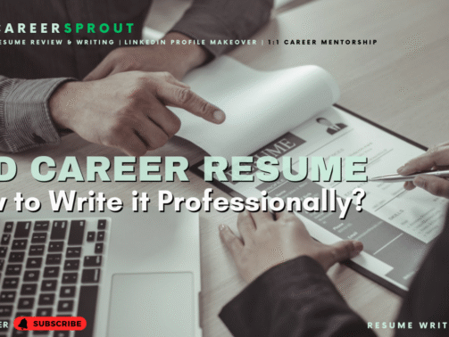 Mid Career Resume: How to Write it Professionally?