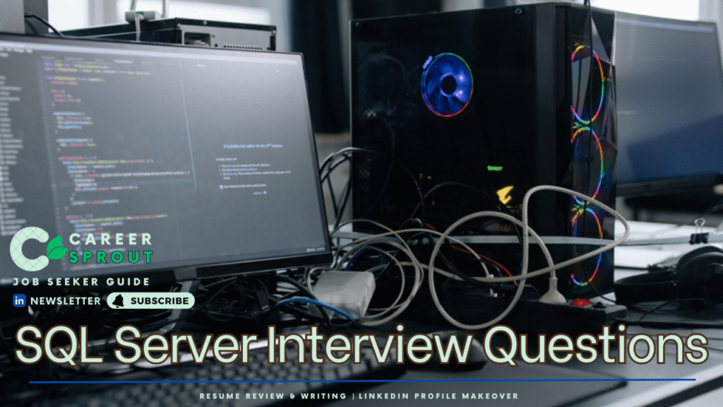 SQL Server Interview Questions